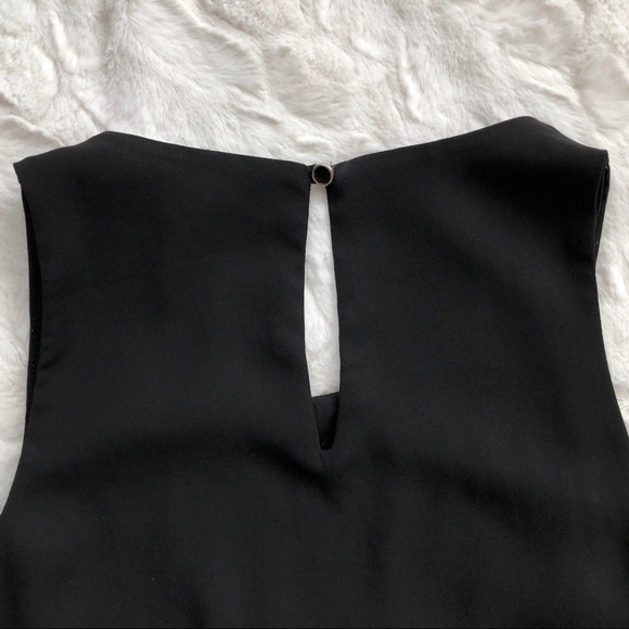 Monteau Sleeveless Asymmetrical Hem Mini Dress - Picture 5 of 6